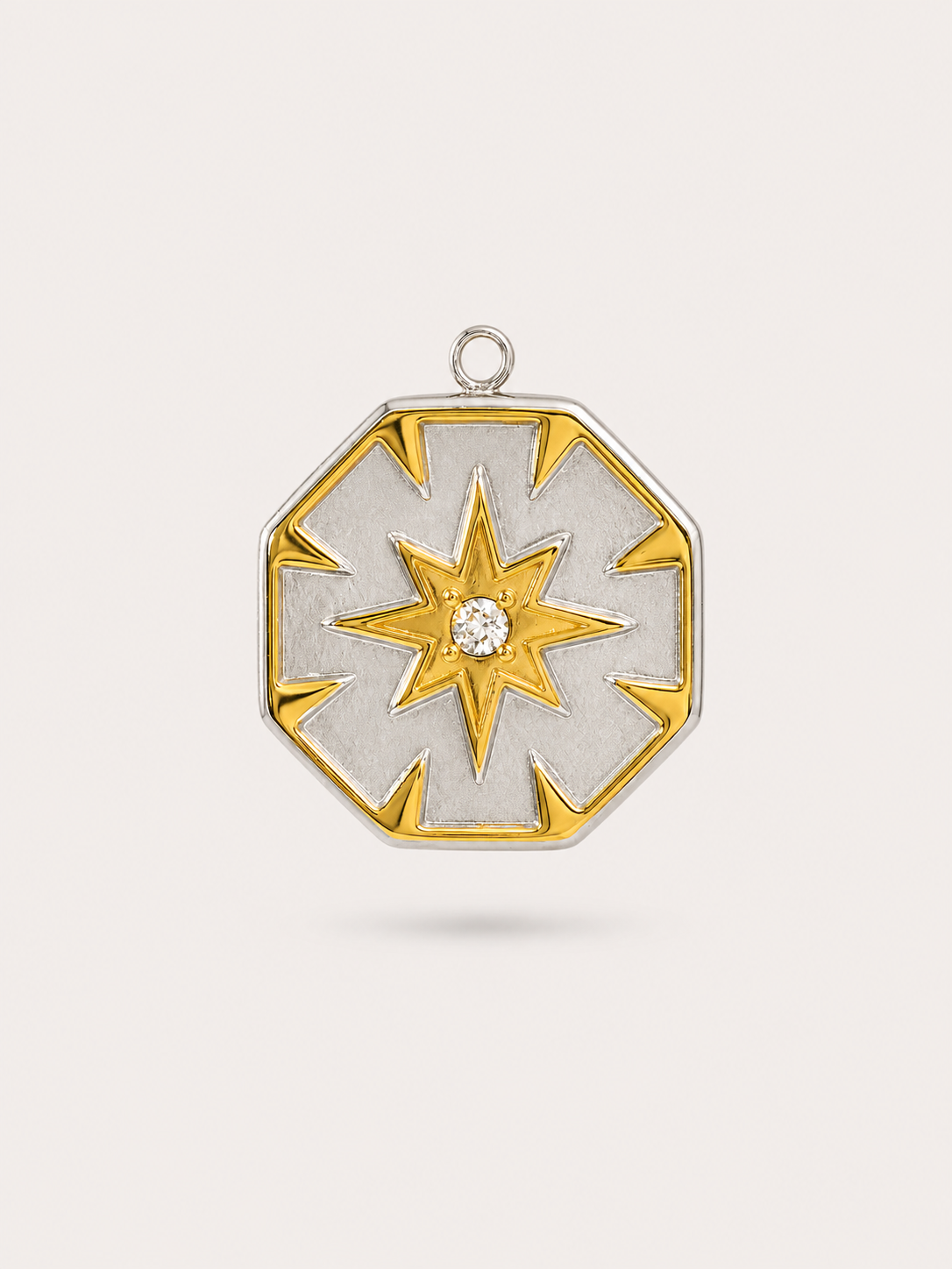 Estelle Charm Silver & Gold - Medium
