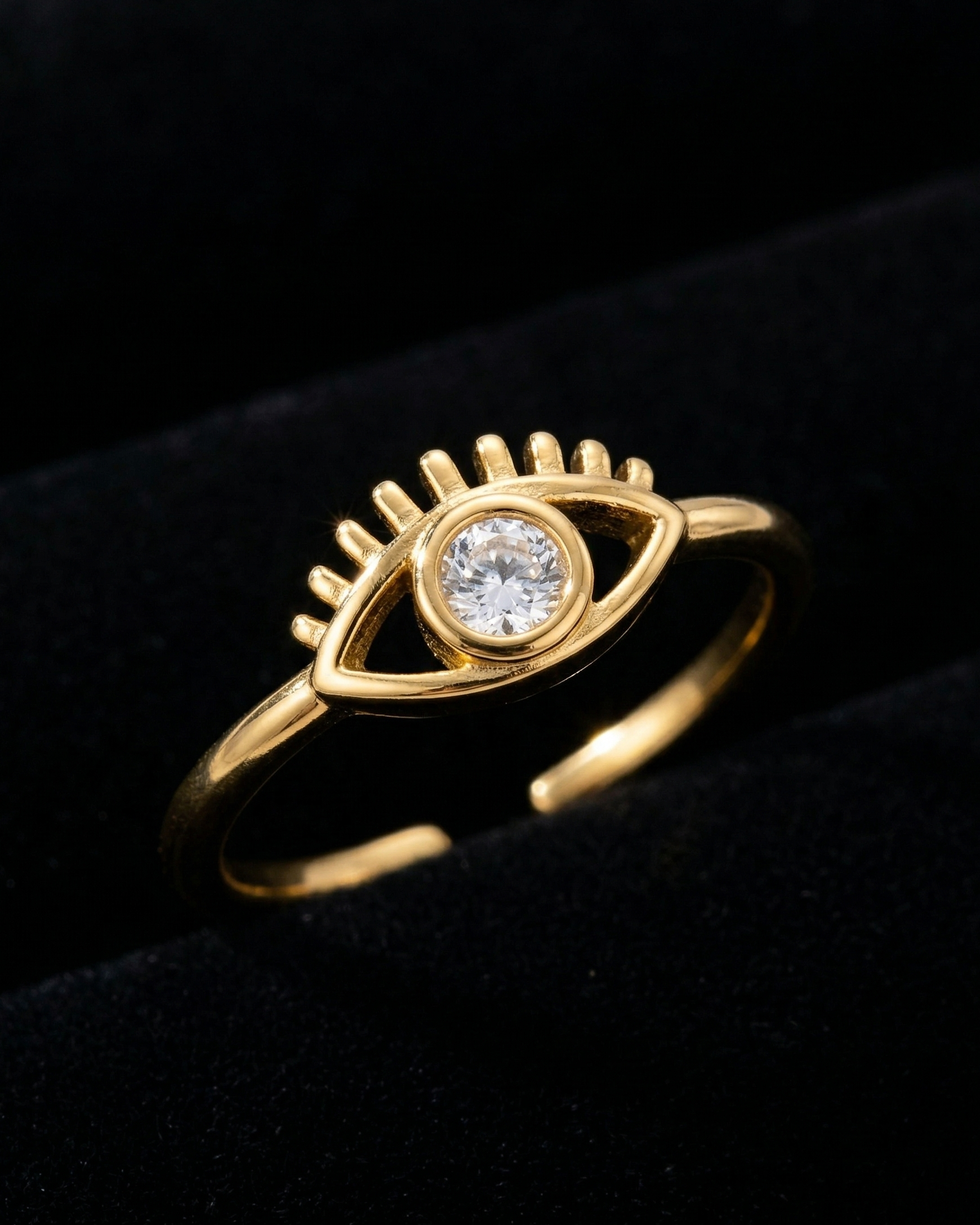 Gia Evil Eye Ring