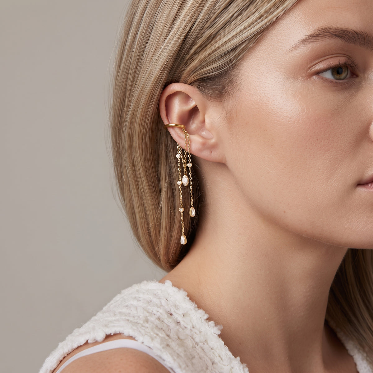 Amélie Cascade Ear Cuff
