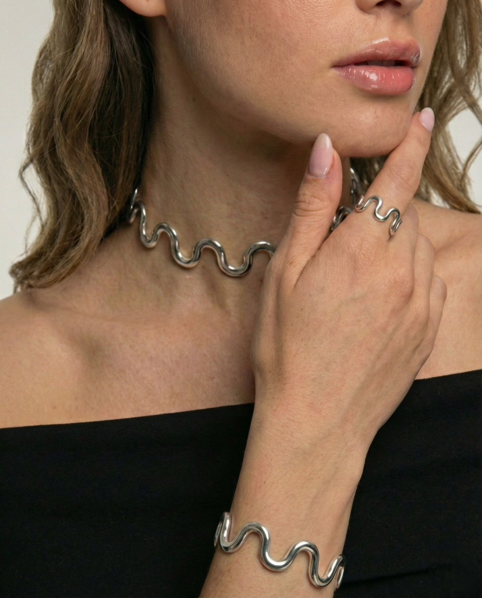 Alexandria Wavy Ring