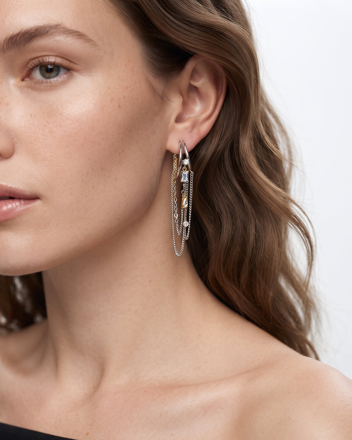 Adele Cascade Hoops
