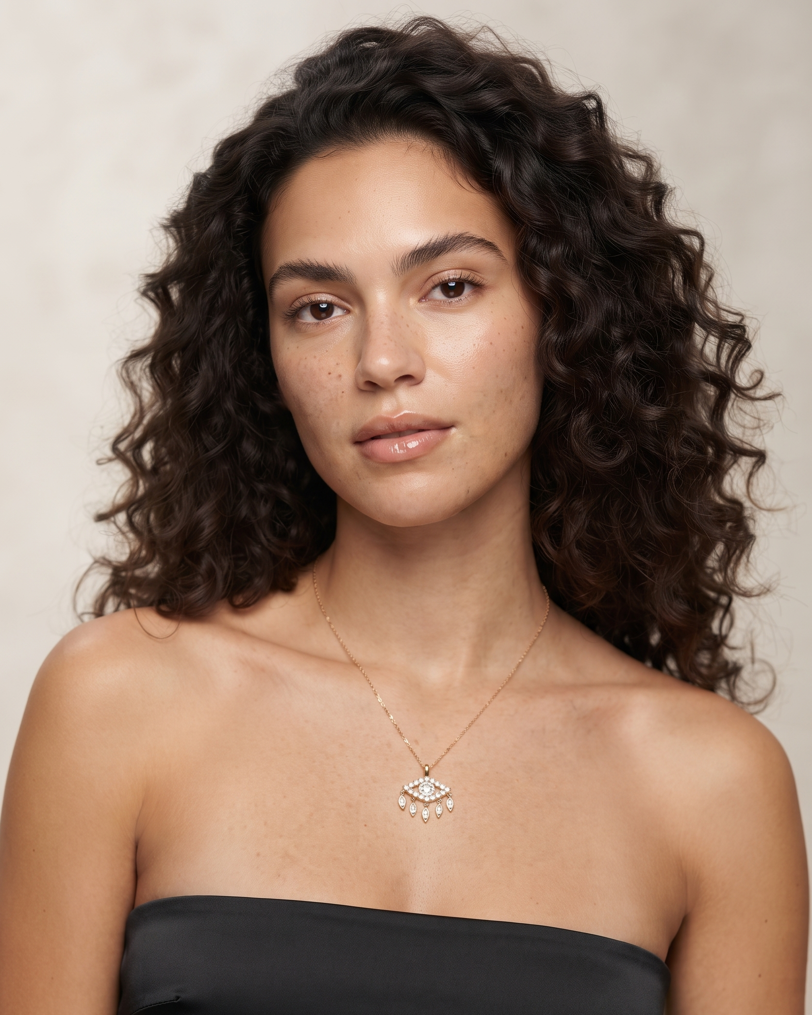 Caelina Eye Necklace