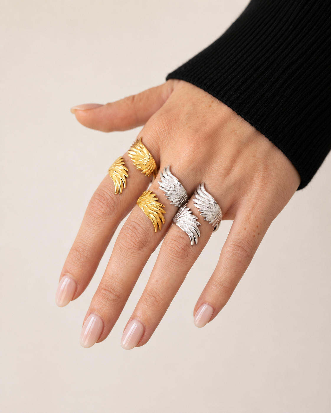 Halo Wings Ring