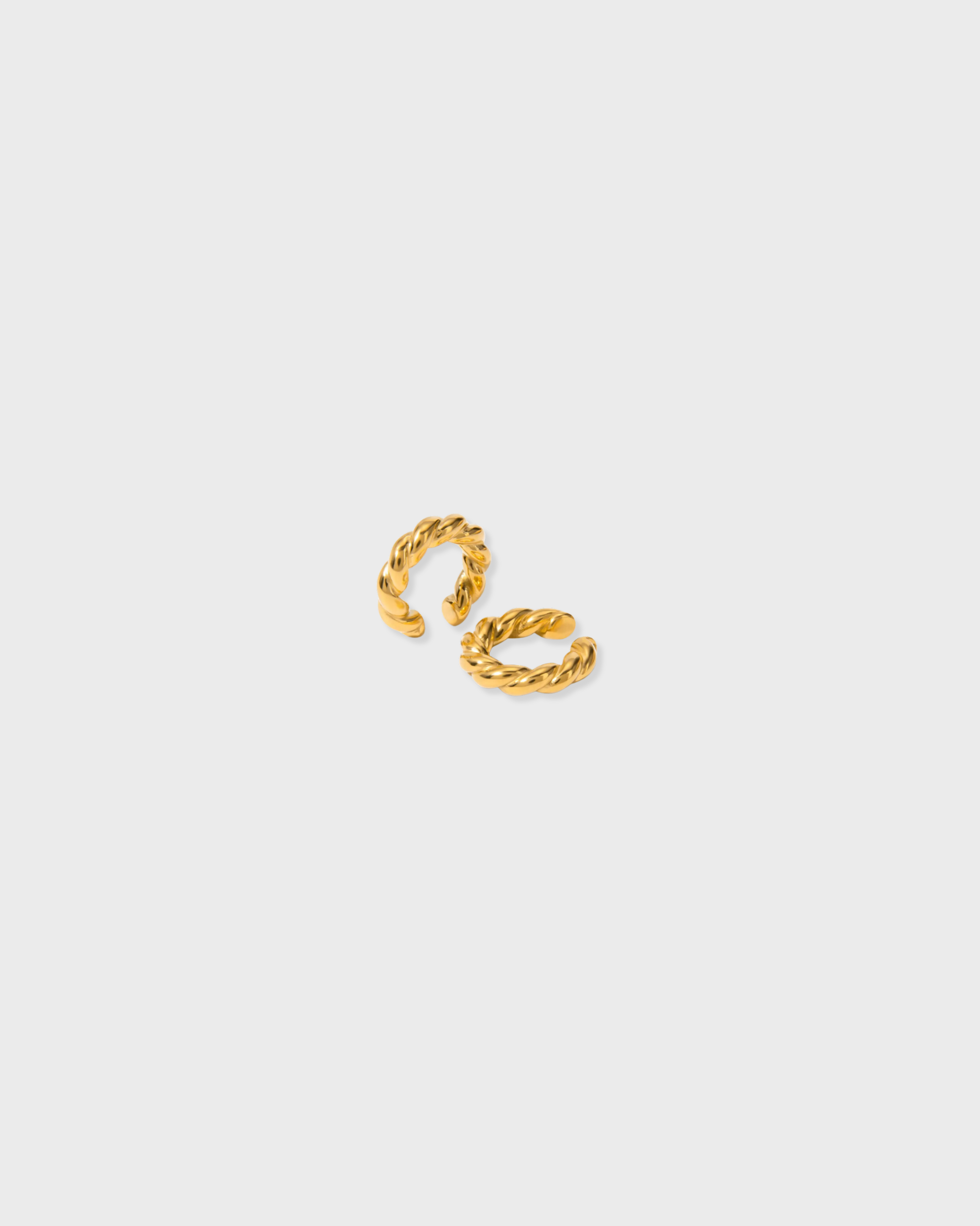 Twisted Aura Ear Cuffs
