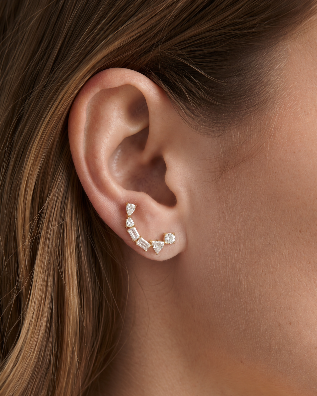 Opaline Stud Earrings