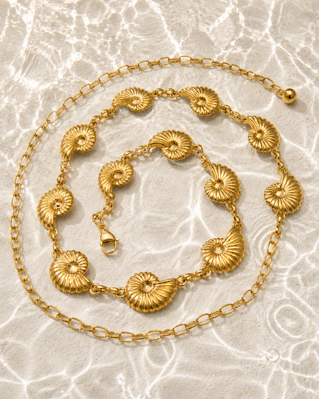 Marea Shell Waist Chain