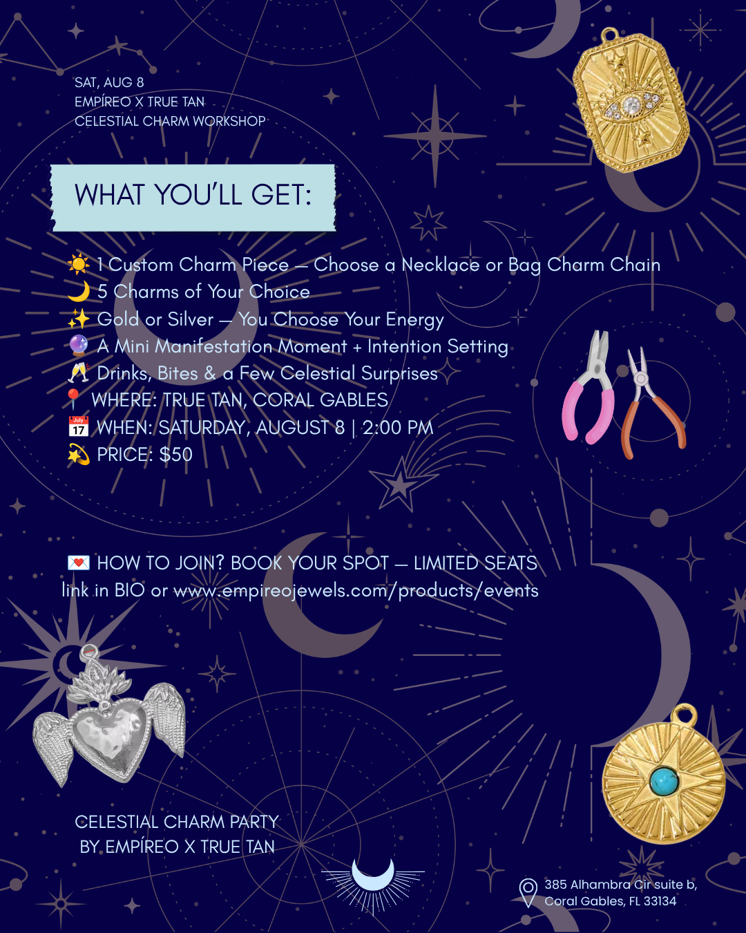 Eclipse & Intentions: A Celestial Charm Party - 2 PM