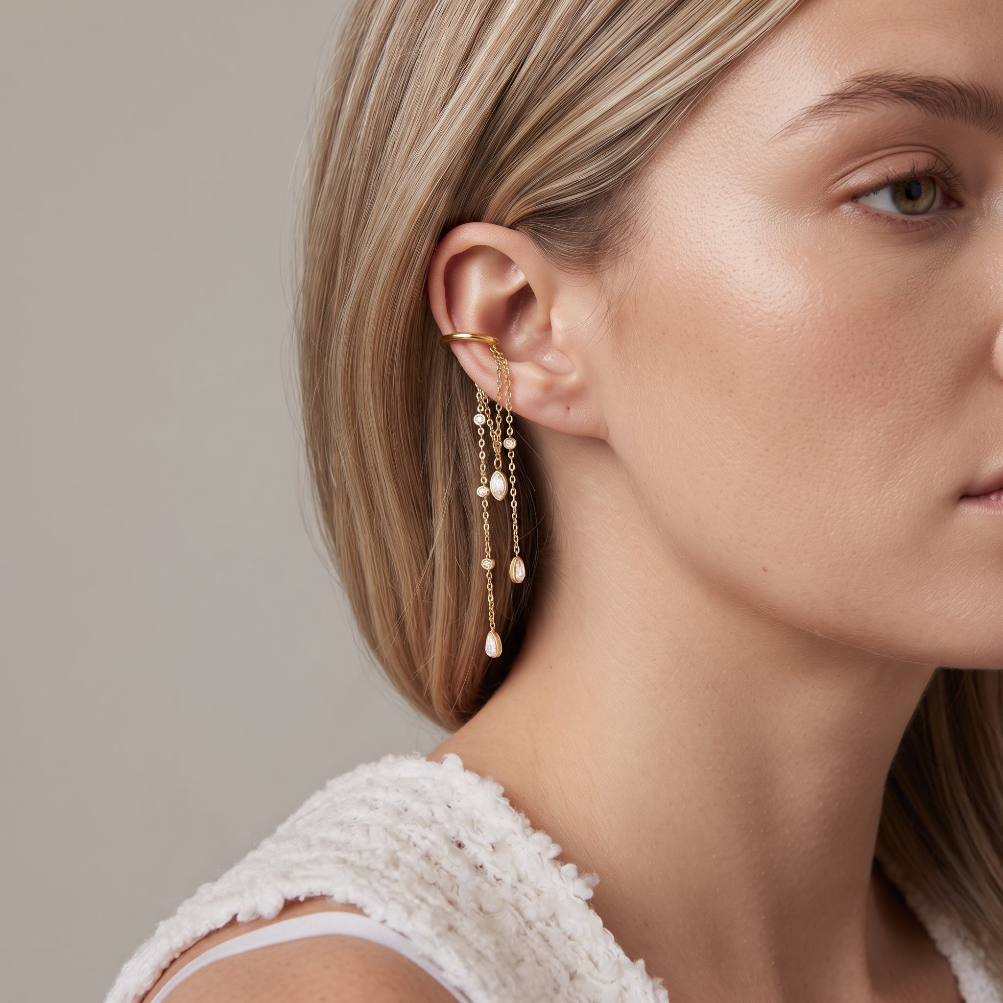 Amélie Cascade Ear Cuff