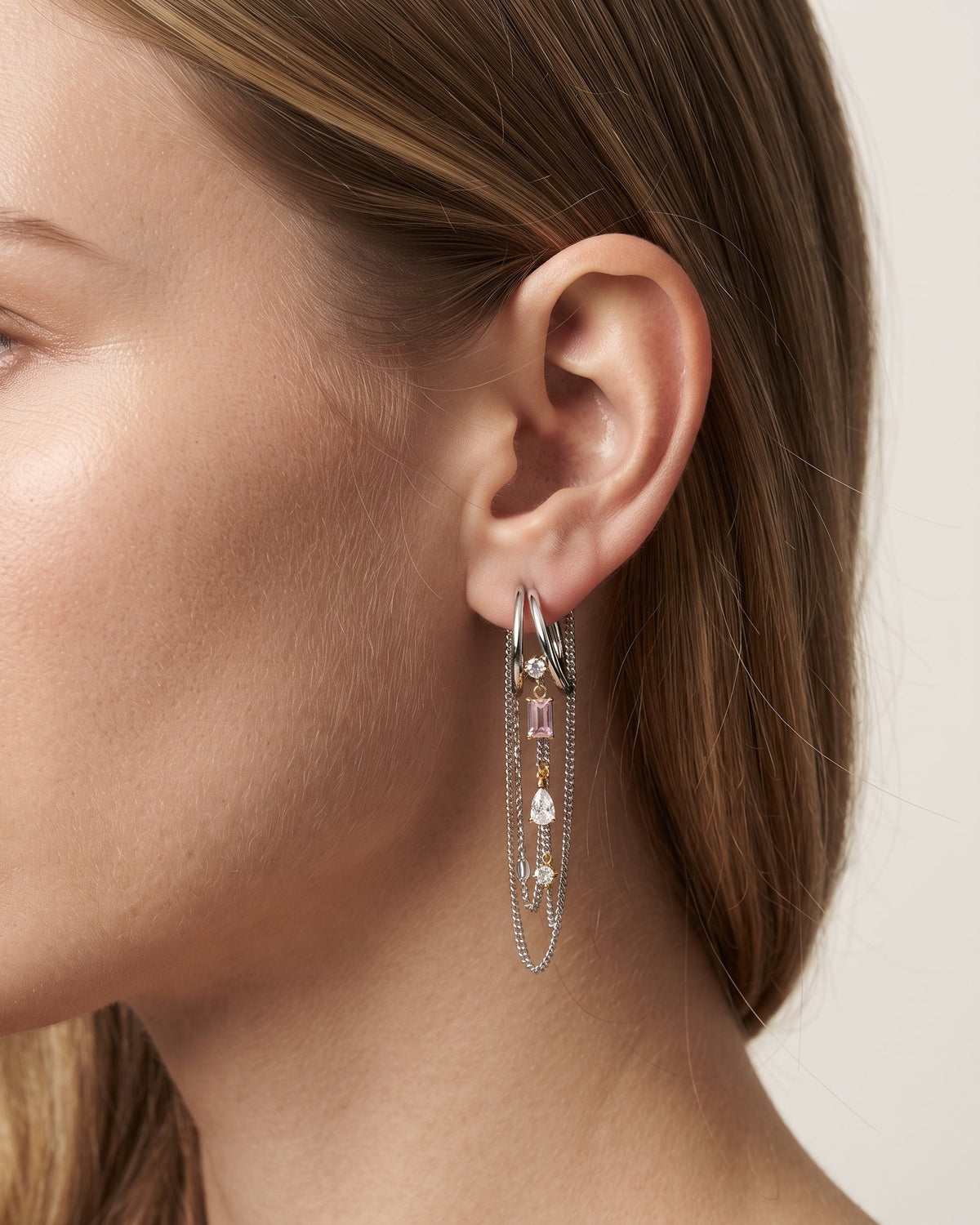 Adele Cascade Hoops