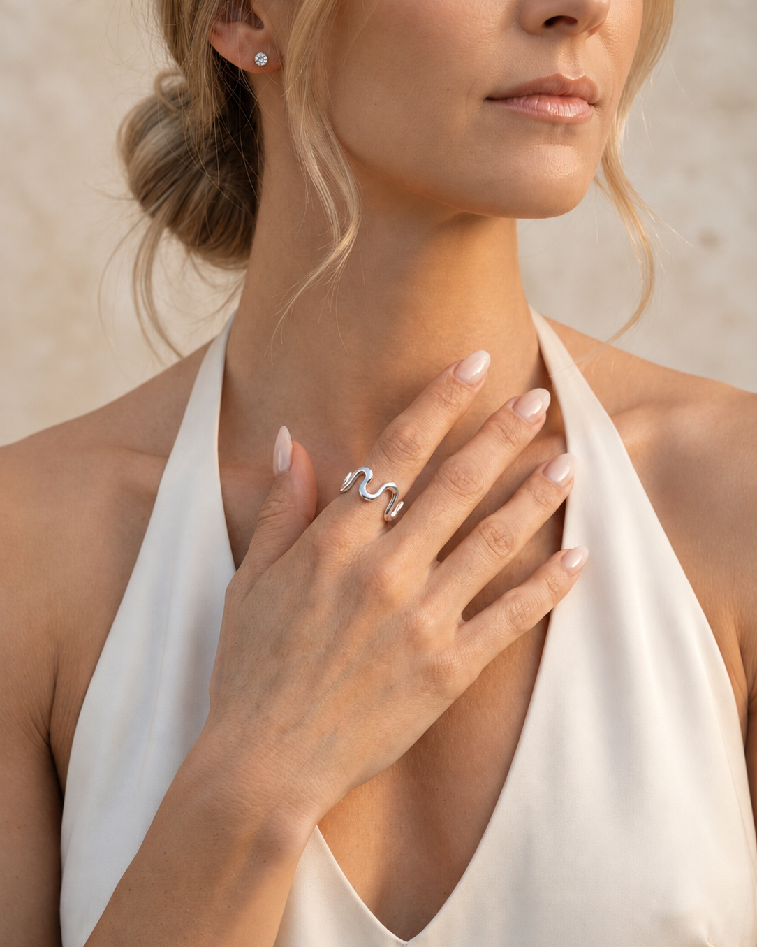 Alexandria Wavy Ring