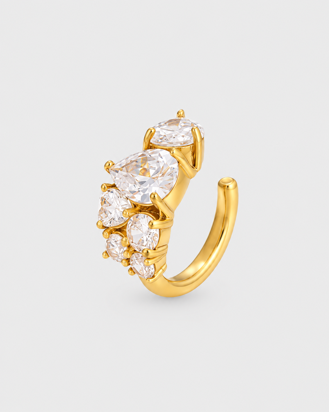 Ariane Crystal Ear Cuff