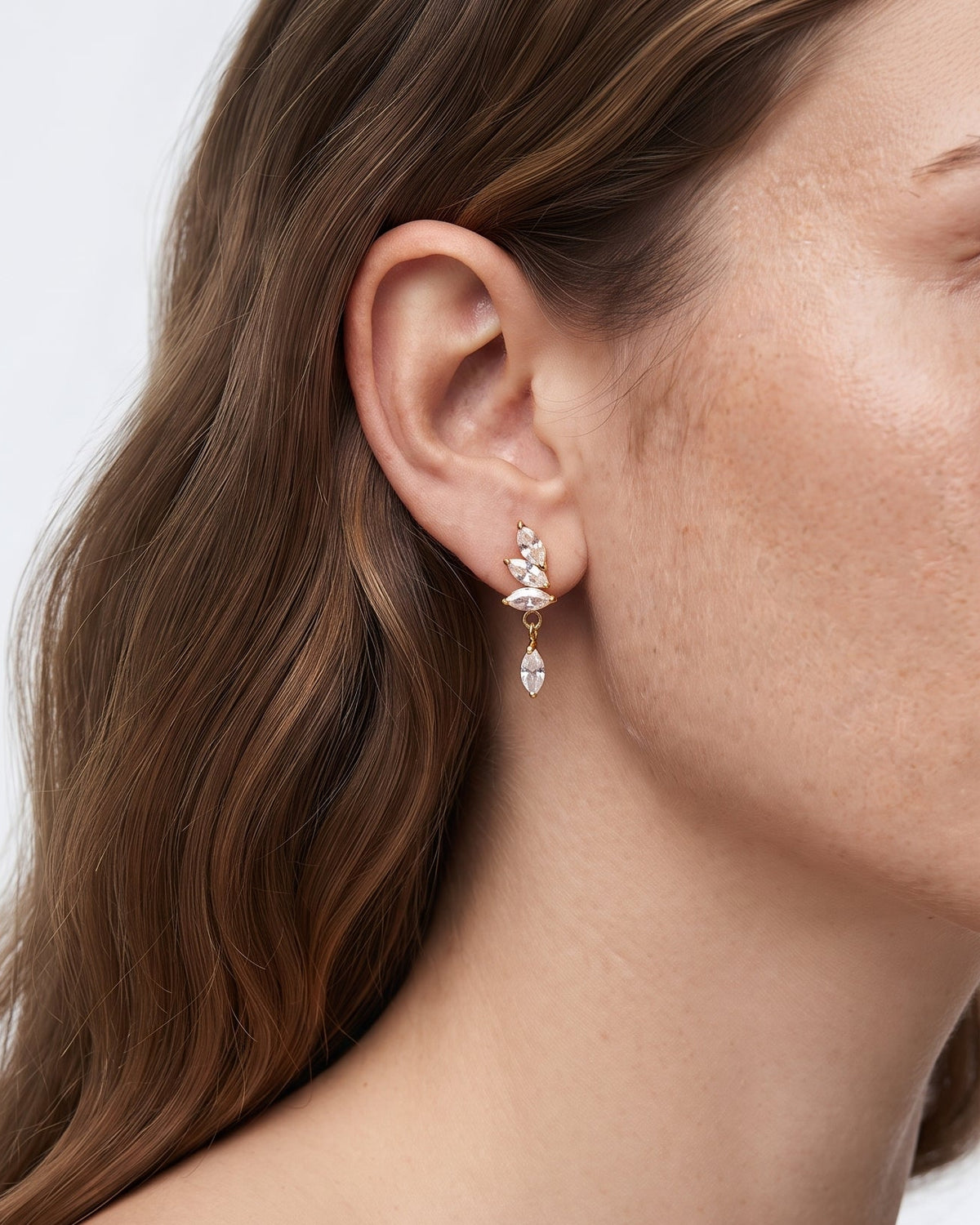 Amalia Marquise Drop Earrings