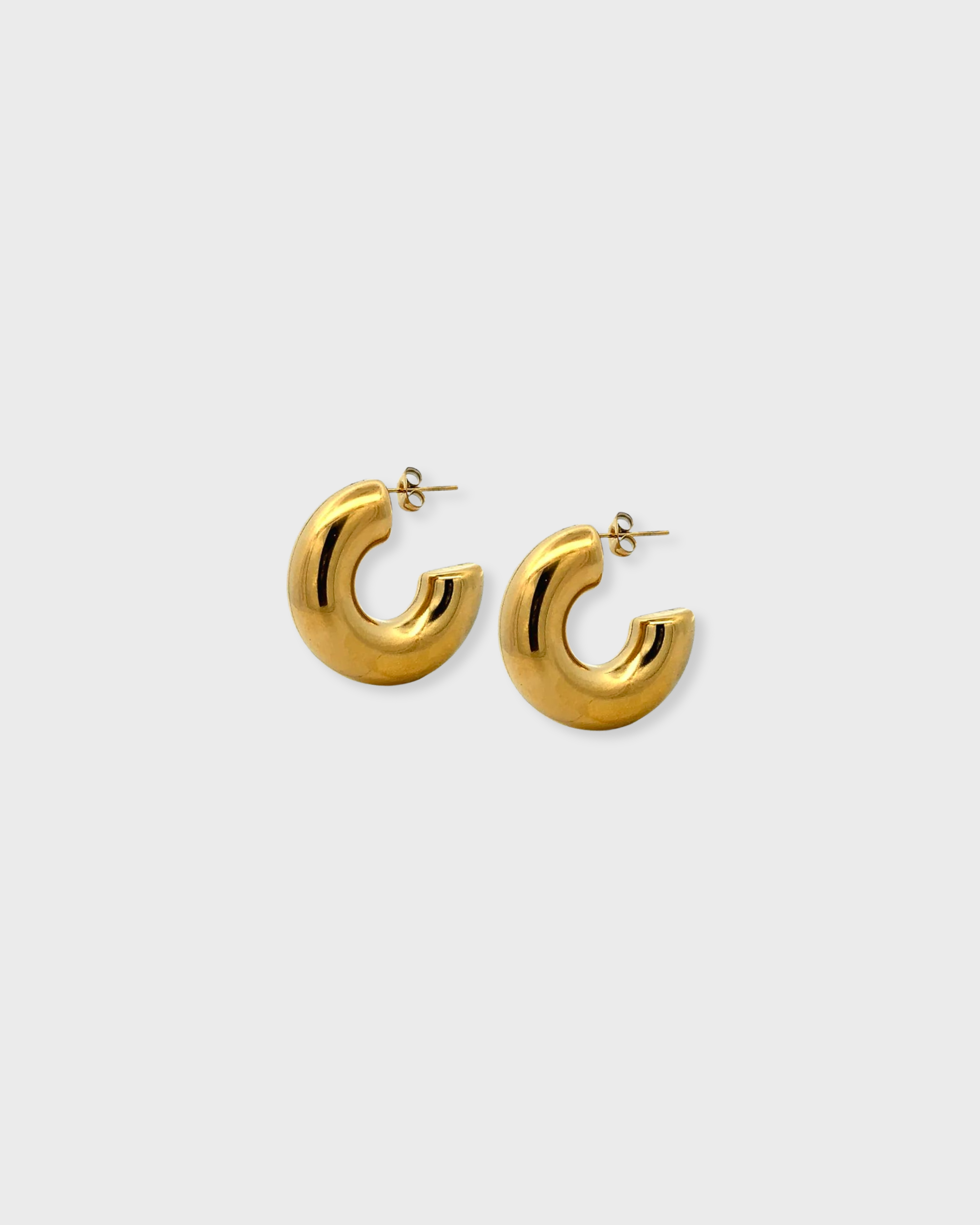 Lou Chunky Hoop Earrings