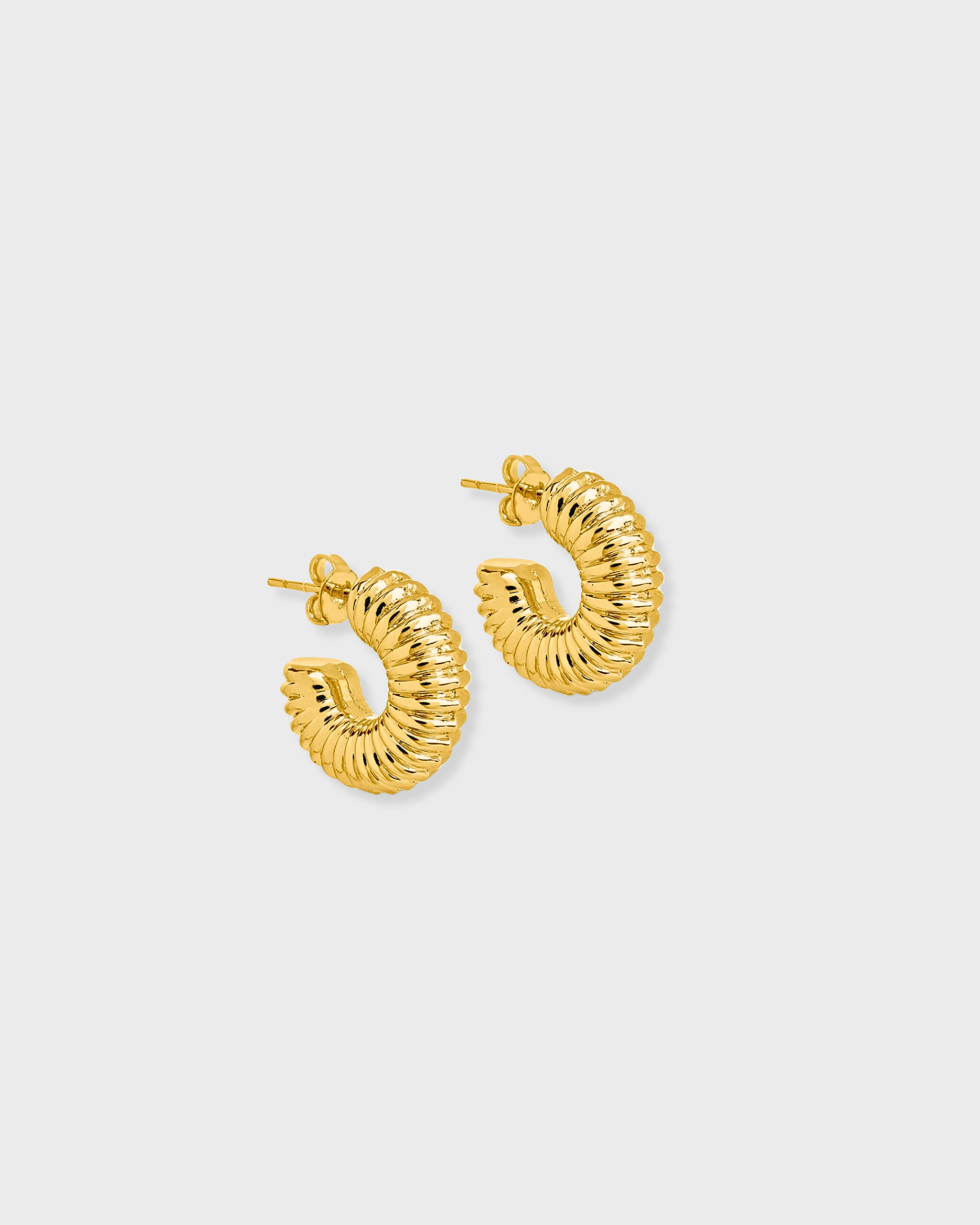 Amara Chunky Ear Hoop Earrings